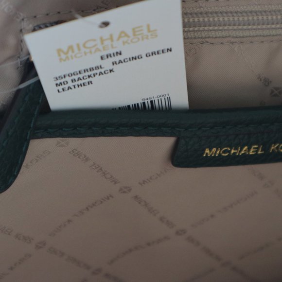 Michael Kors Erin MD Studded Backpack Racing Green main image 4